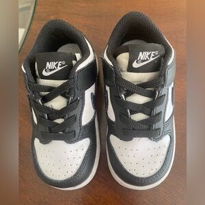 Nike Kids Black and White Sneakers